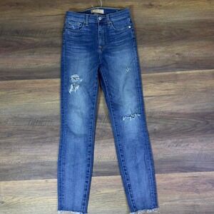 7 For All Mankind Luxe Vintage Women's Jeans Distressed